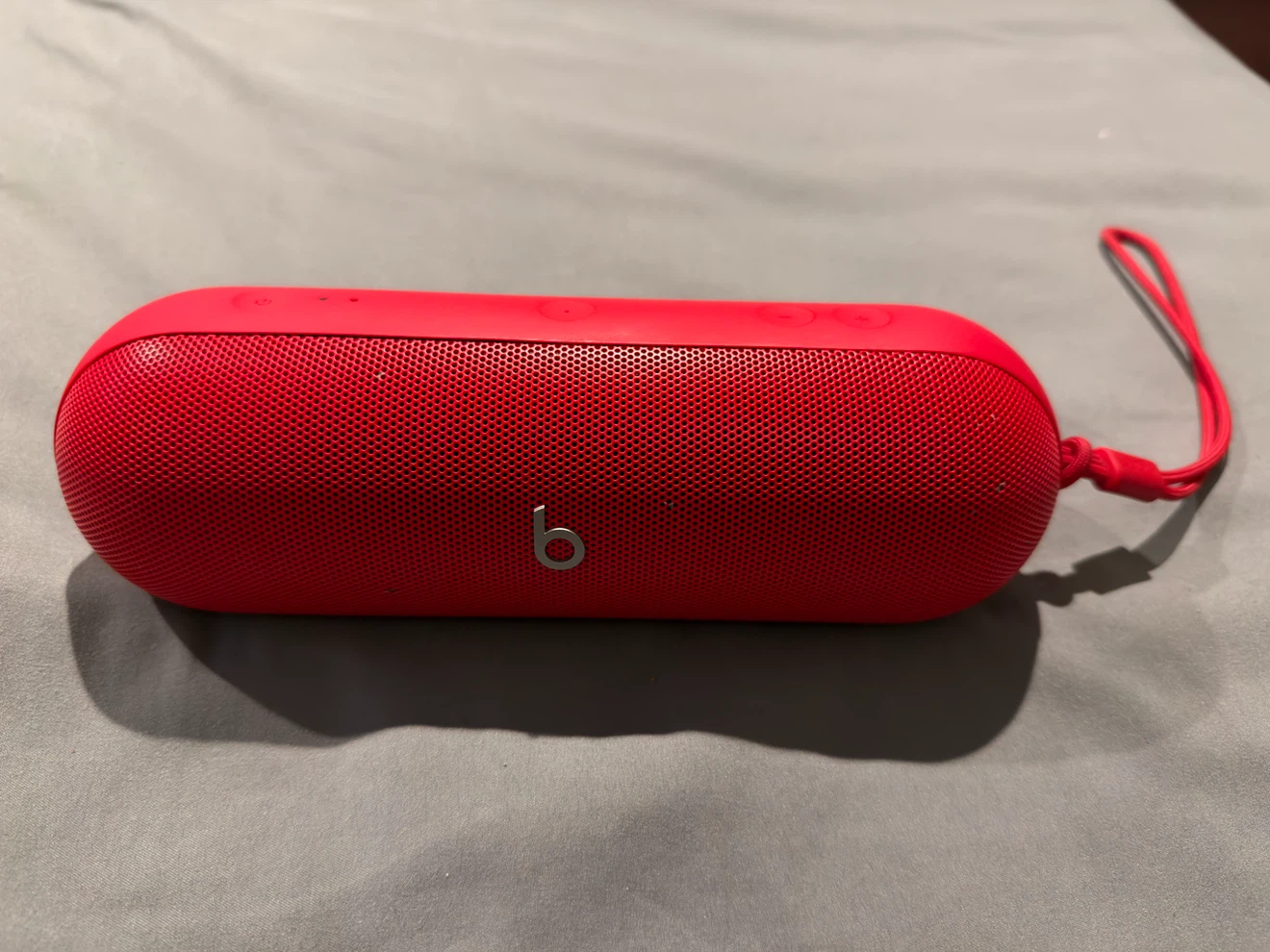 Bright Red Beats Pill Bluetooth Speaker - photo 2