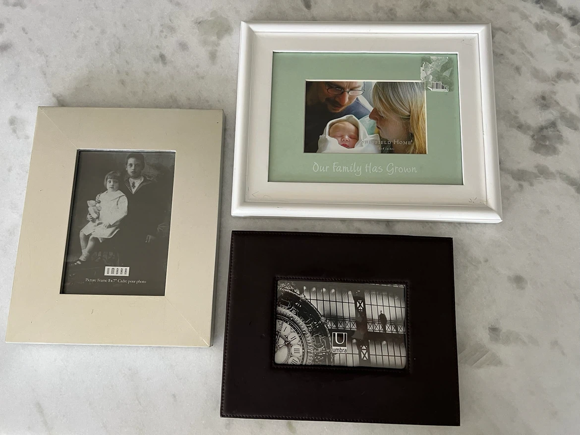 (3) Photo Frame Bundle
