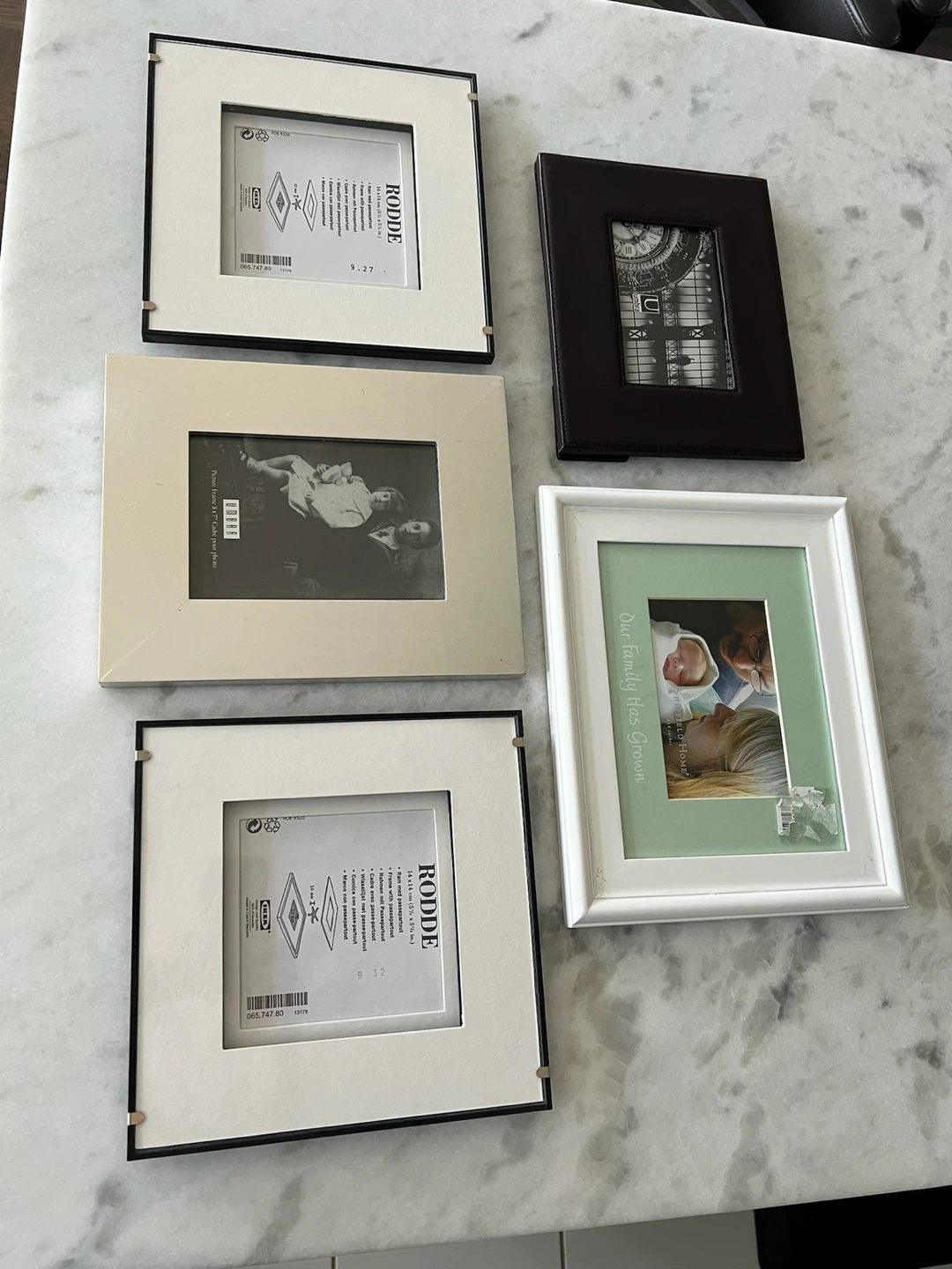 5 Picture Frames - IKEA RODDE & Others