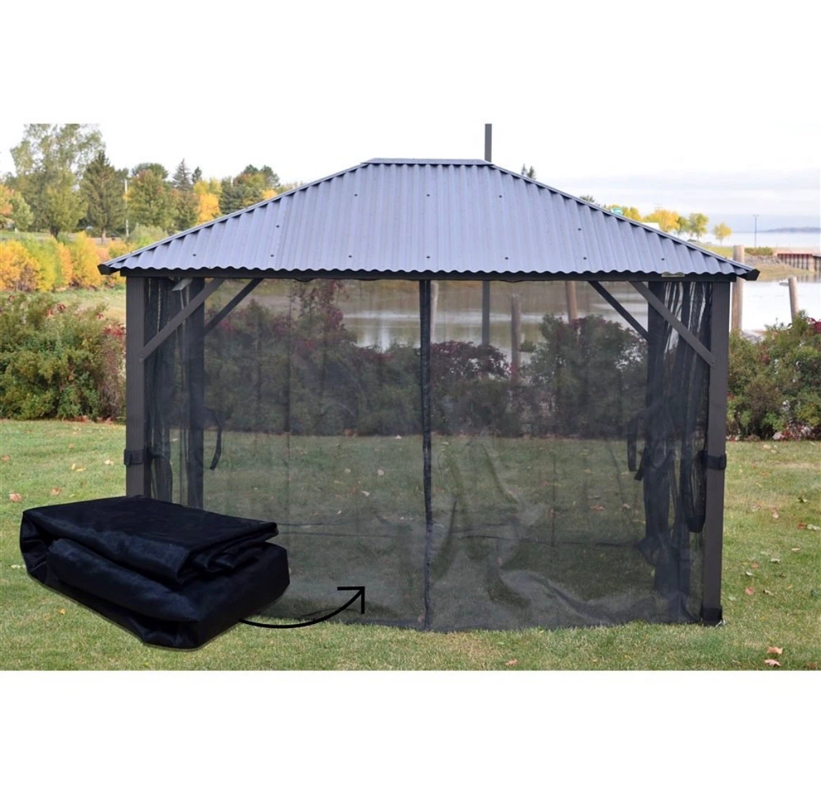Mosquito NETTING for Gazebo - photo 3