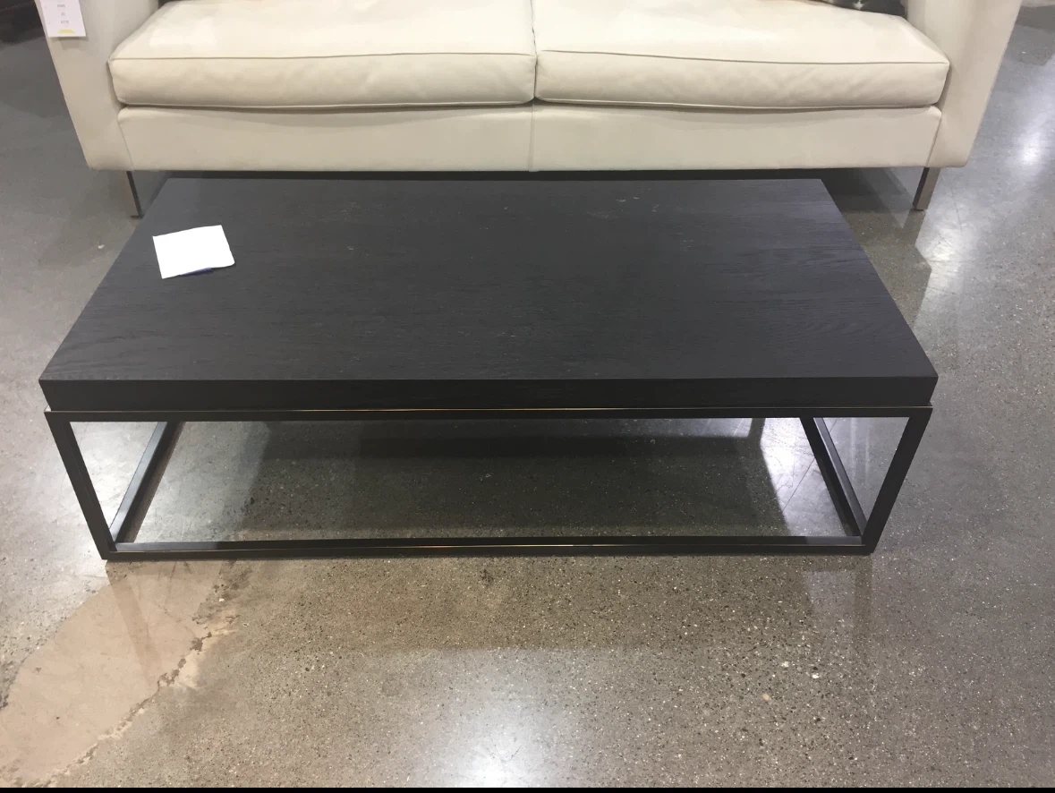 Restoration Hardware Nicholas Oak Rectangular Coffee Table - photo 2