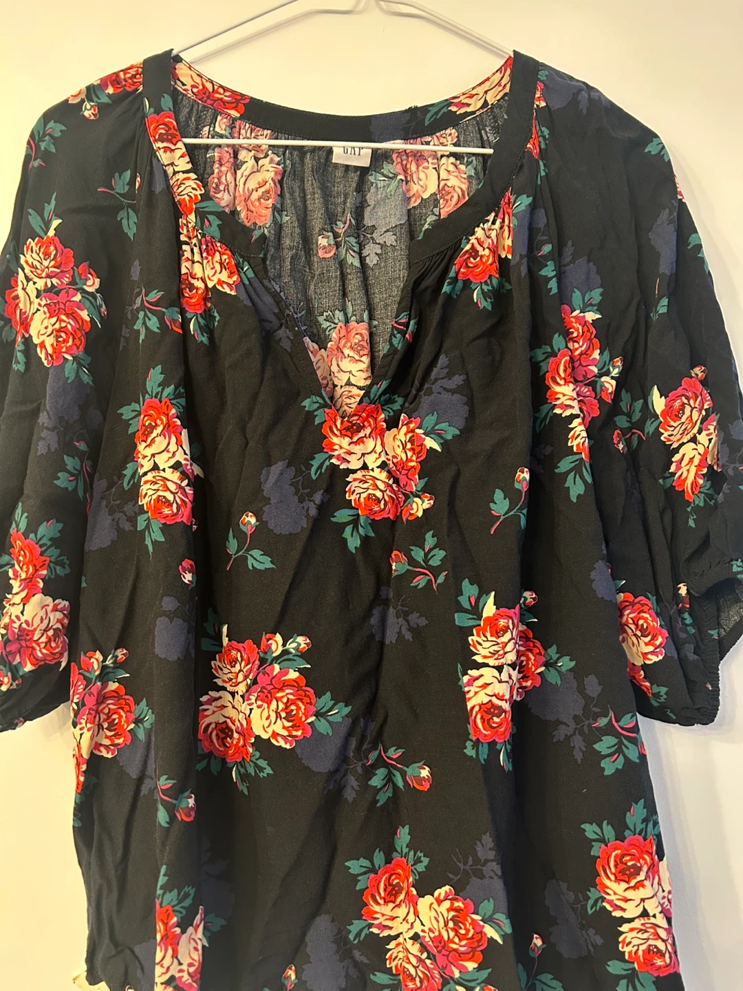 GAP Women's Floral Print Blouse