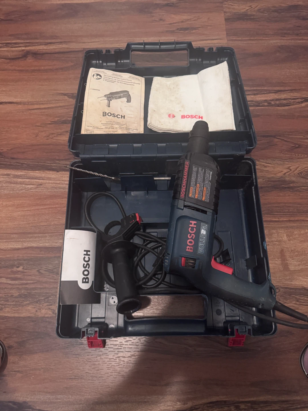 Bosch Rotary Hammer Drill with Case - photo 2