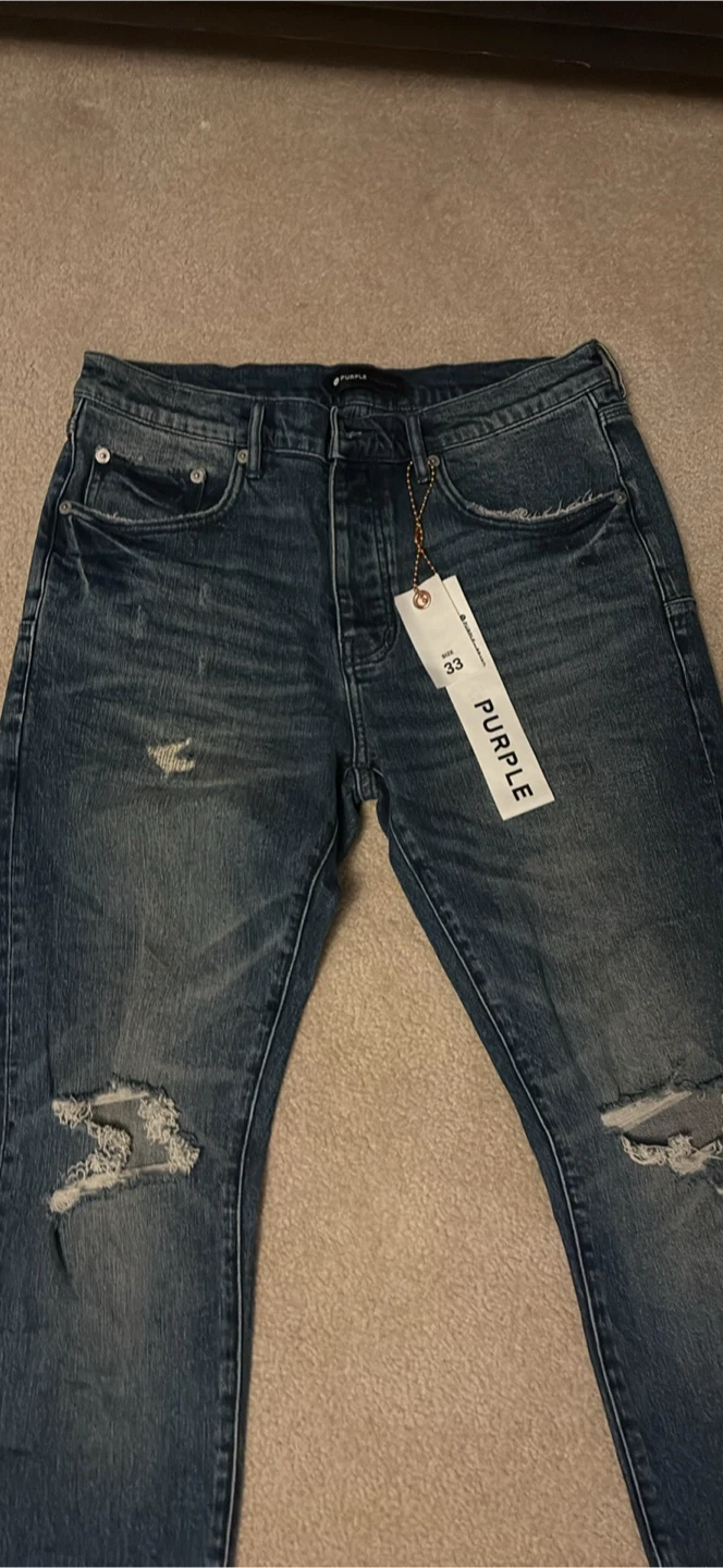 Purple Brand Men's Jeans Size 33