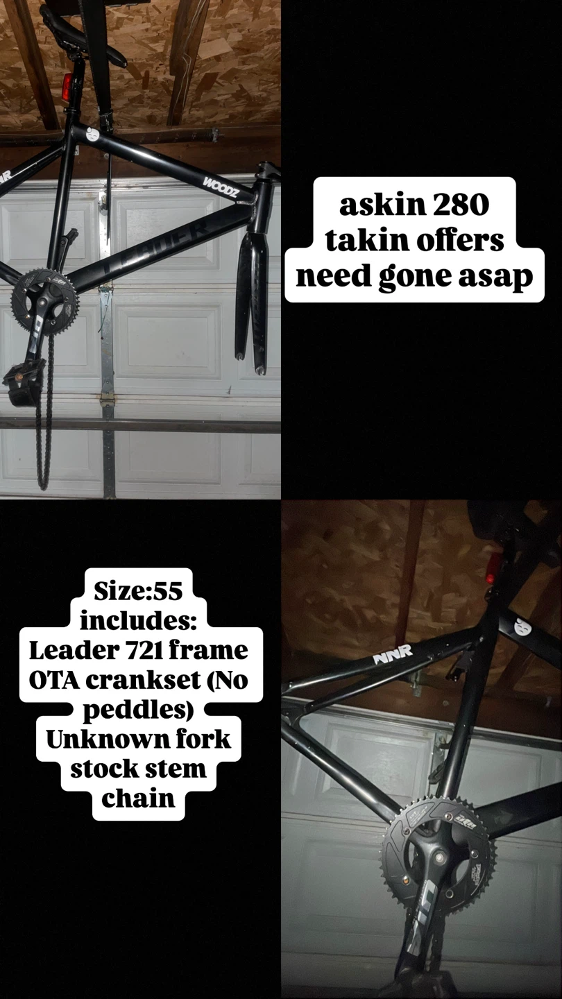 Leader 721 fixie frame