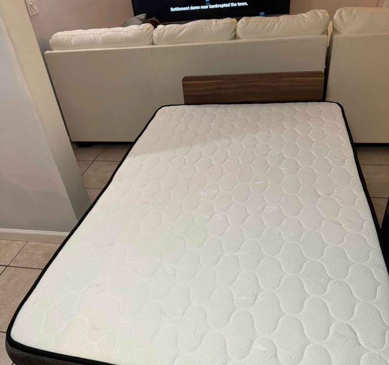 Folding Bed with Mattress
