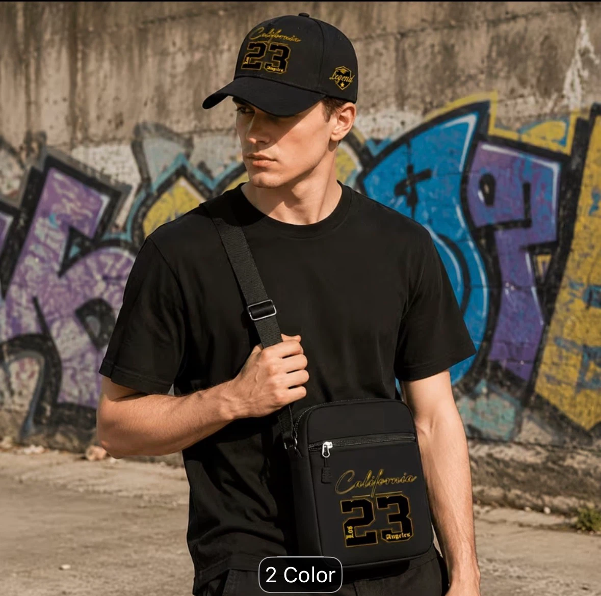 California 23 Set - Crossbody Bag & Baseball Cap - photo 4