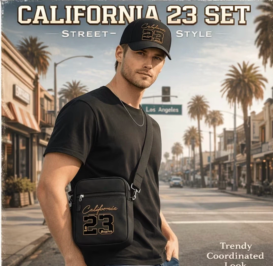 California 23 Set - Crossbody Bag & Baseball Cap - photo 5
