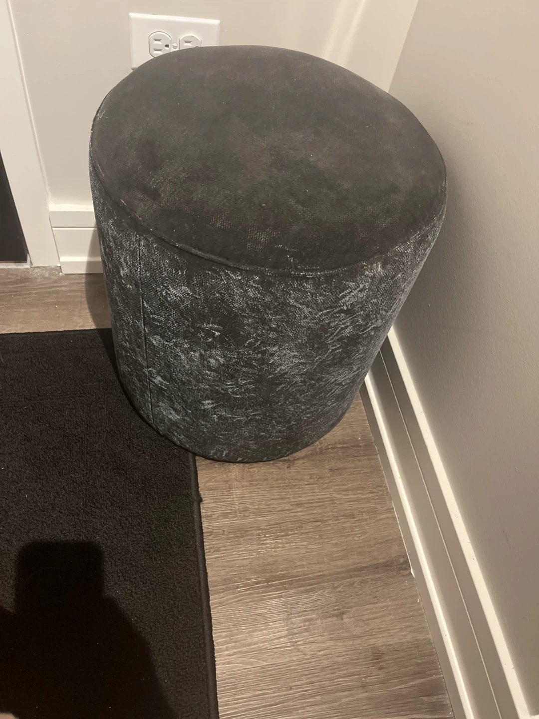 2- West Elm ottomans (painted)
