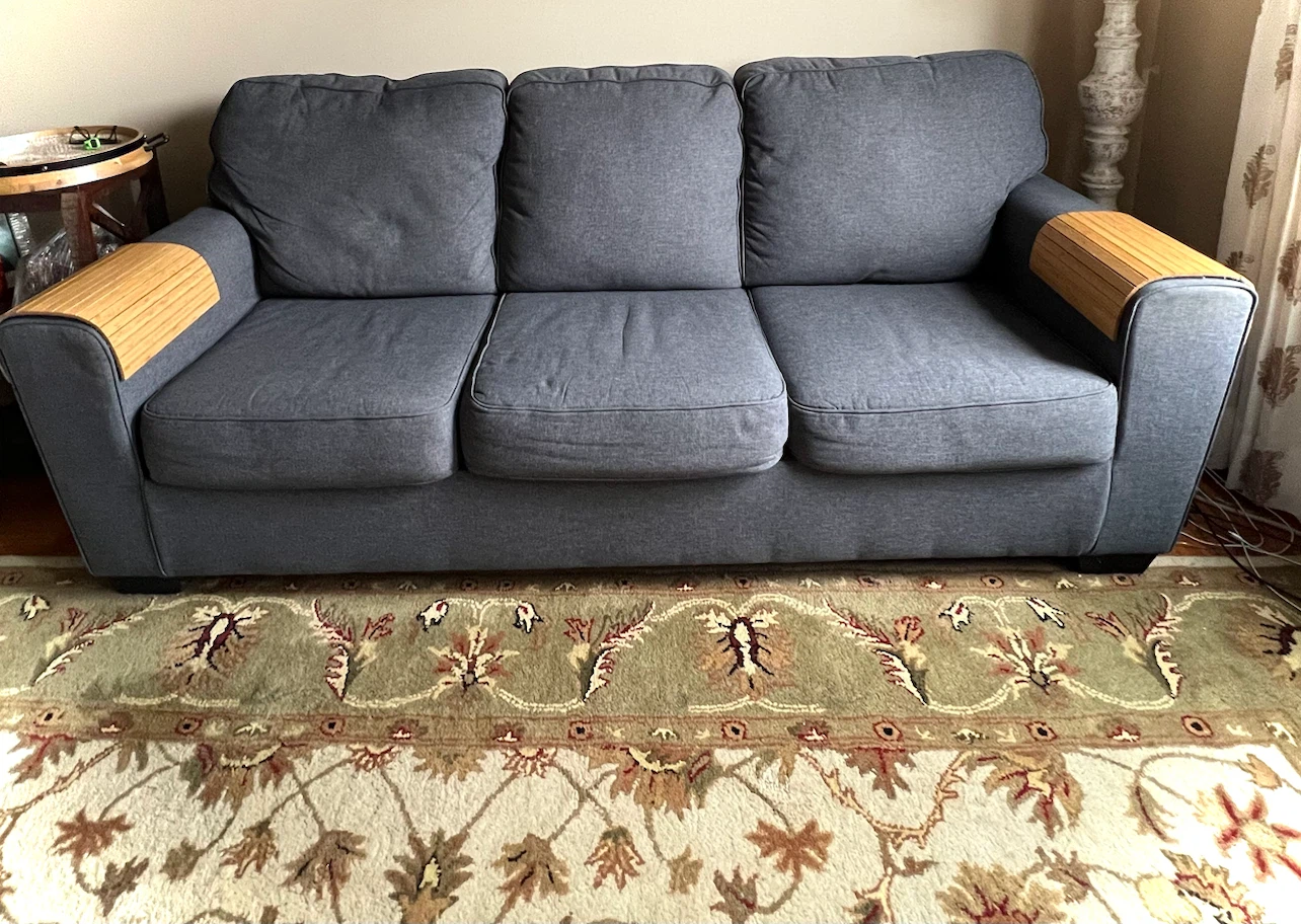 Gray 3-Seater Sofa - Ashley. Move out sale! - photo 2