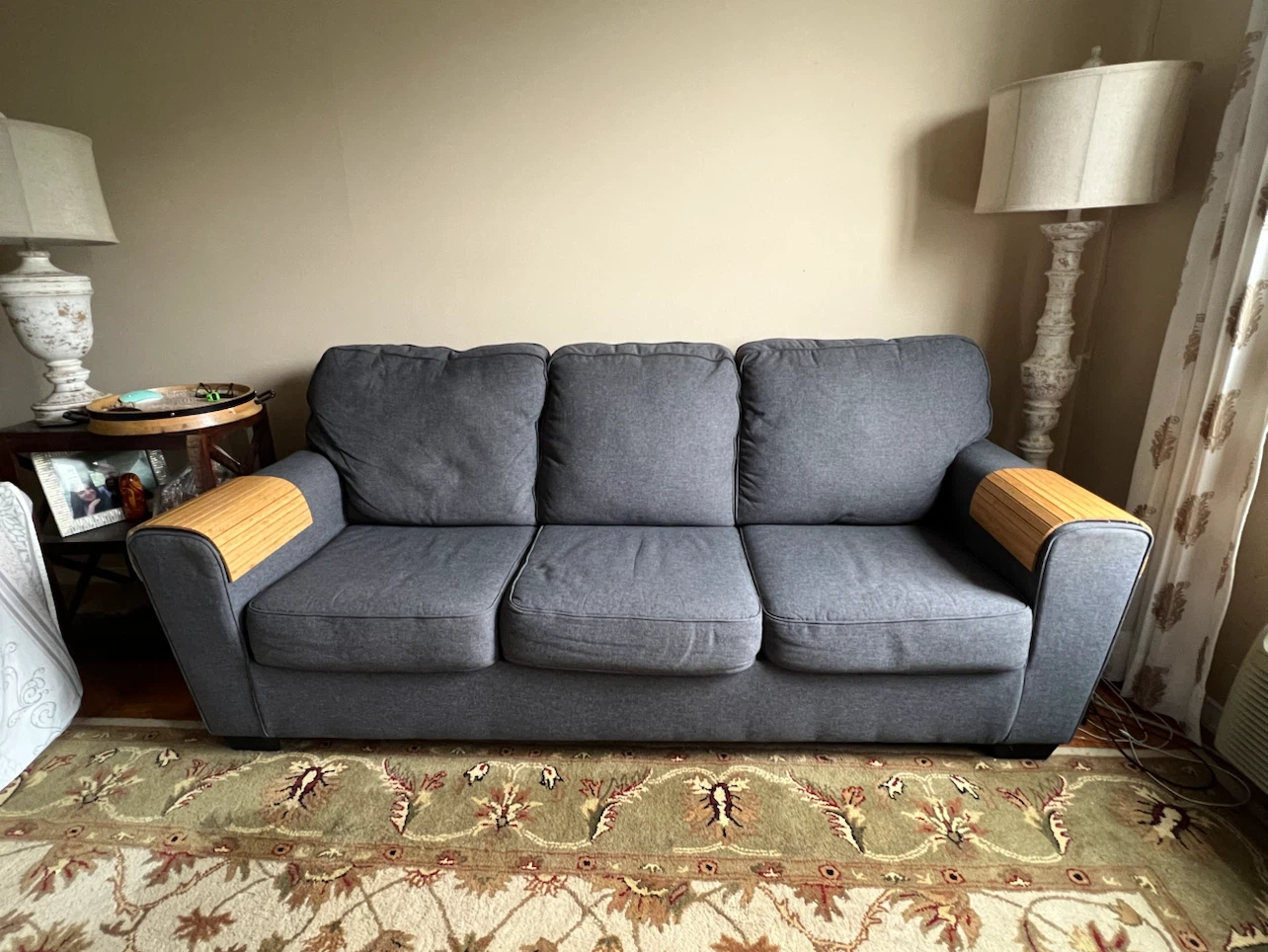 Gray 3-Seater Sofa - Ashley. Move out sale! - photo 3