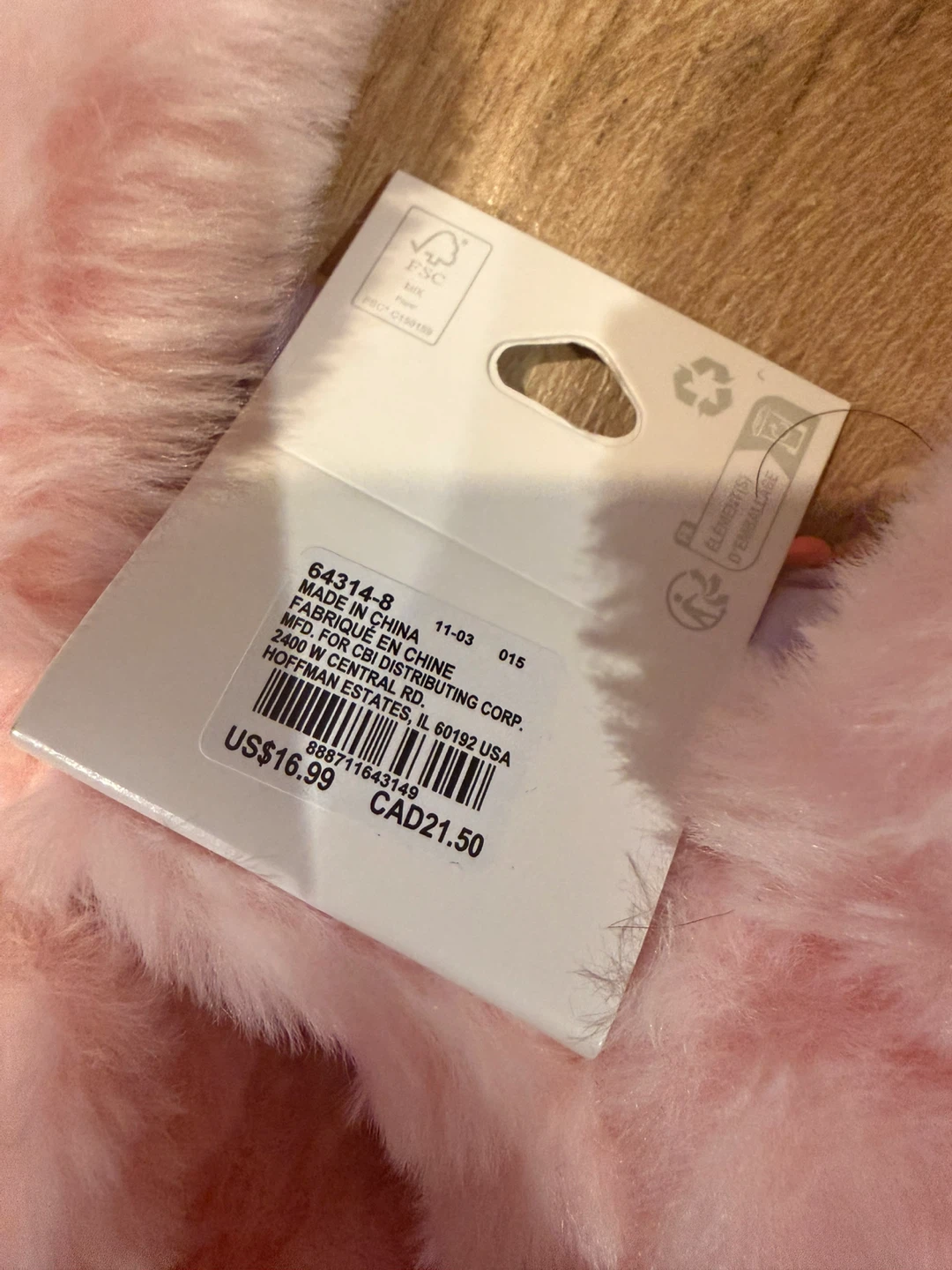 Claire's Pink Bunny Sequin Headband - photo 4