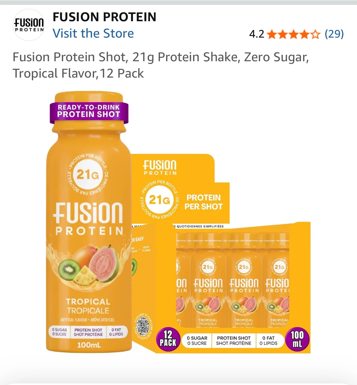 21 g protein shots - photo 2