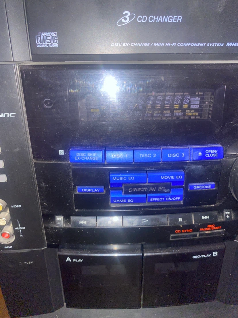 Sony 3 CD Changer Mini Hi-Fi Component System MHC-RG20 - photo 4