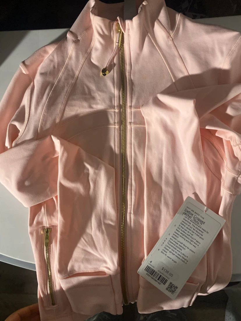 Lululemon Define Cropped Jacket Nulu