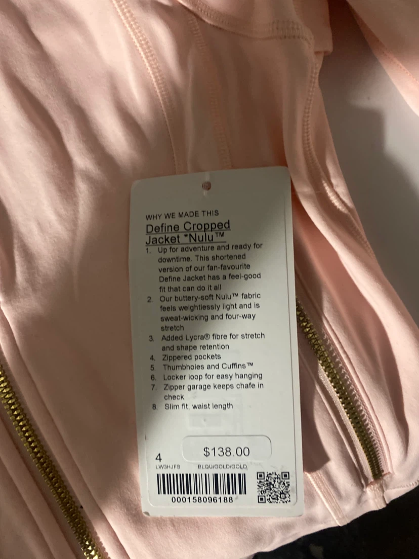 Lululemon Define Cropped Jacket Nulu - photo 3