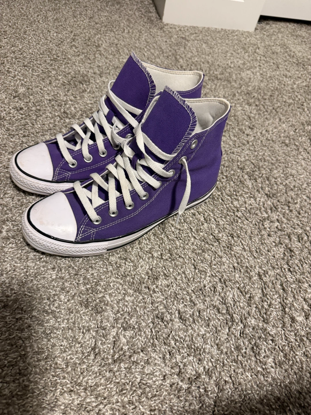 Converse All Star High Top Sneakers - Purple