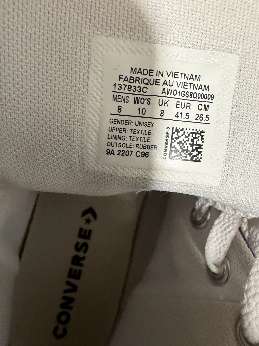 Converse All Star High Top Sneakers - Purple - photo 5