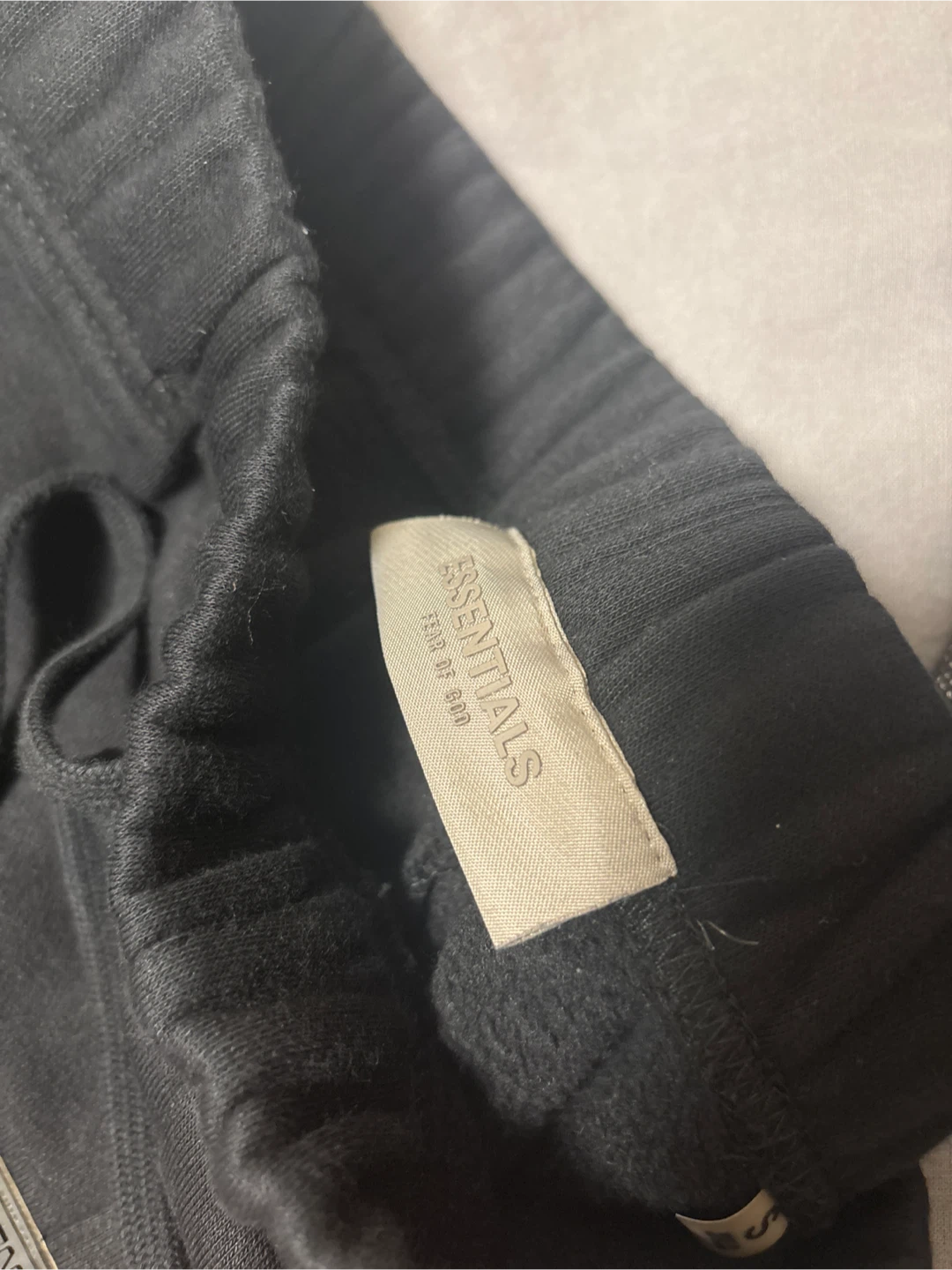 Fear of God Essentials Sweatpants Black size s - photo 2