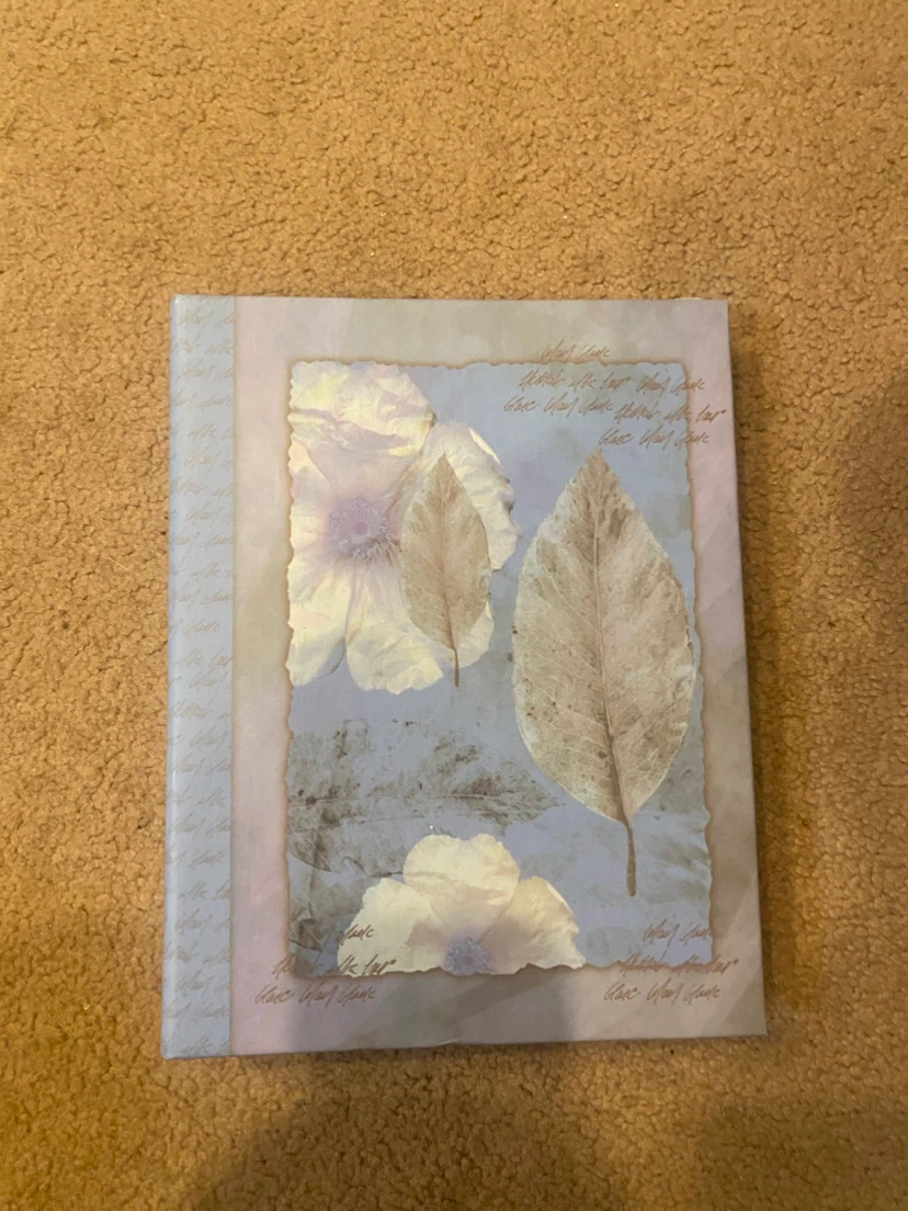Floral Design Photo Album Binder - photo 2