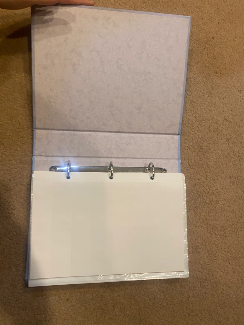 Floral Design Photo Album Binder - photo 3