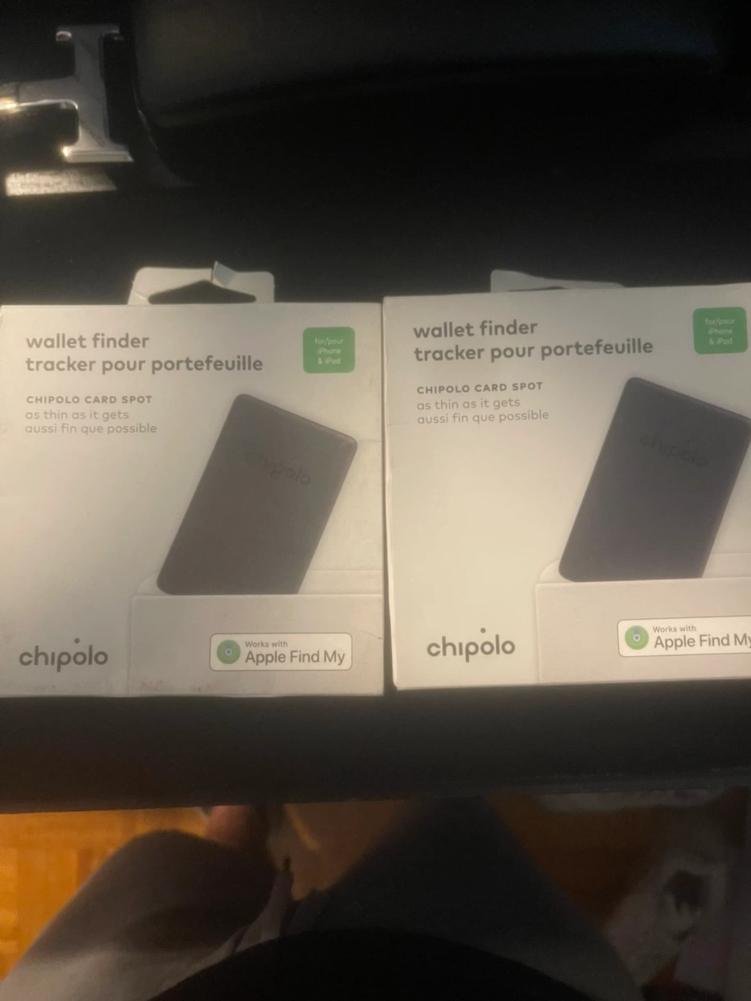 Chipolo CARD Spot Wallet Finder Tracker (2 Pack)