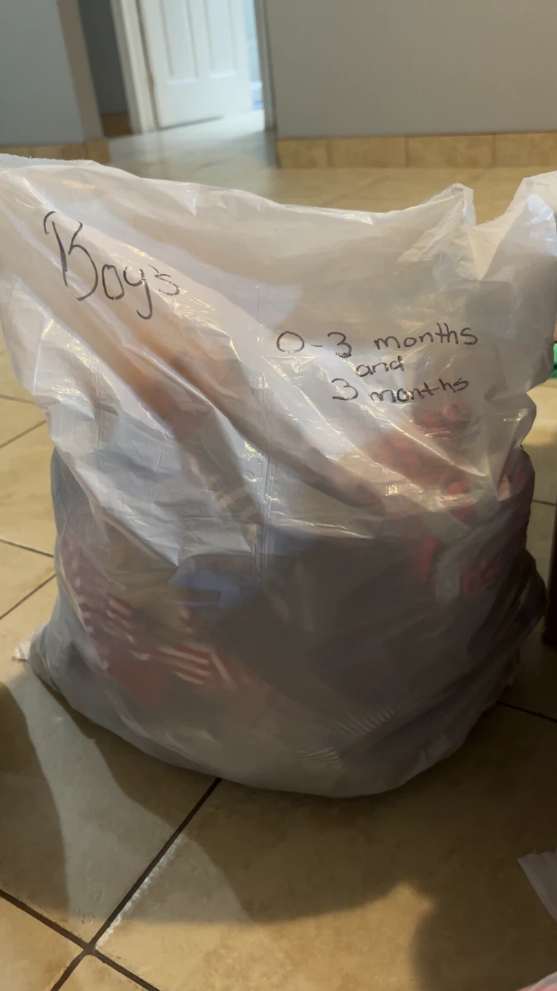 Bag of Boys' Clothes (0-3 & 3 Months)