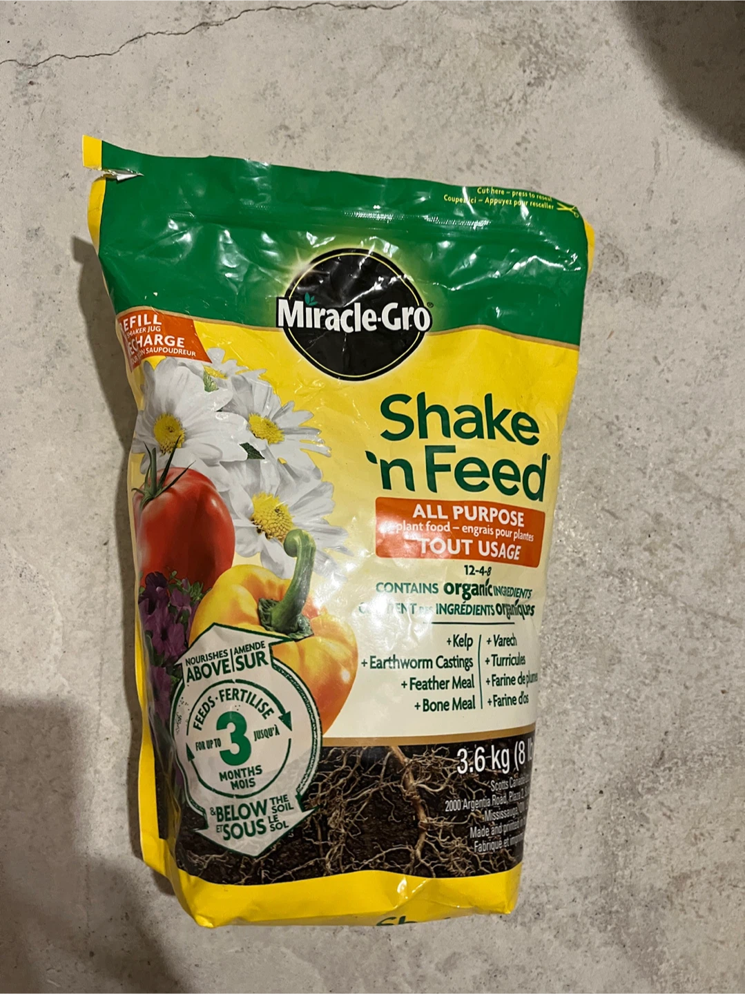 Miracle-Gro Shake 'n Feed All Purpose Plant Food 3.6 kg