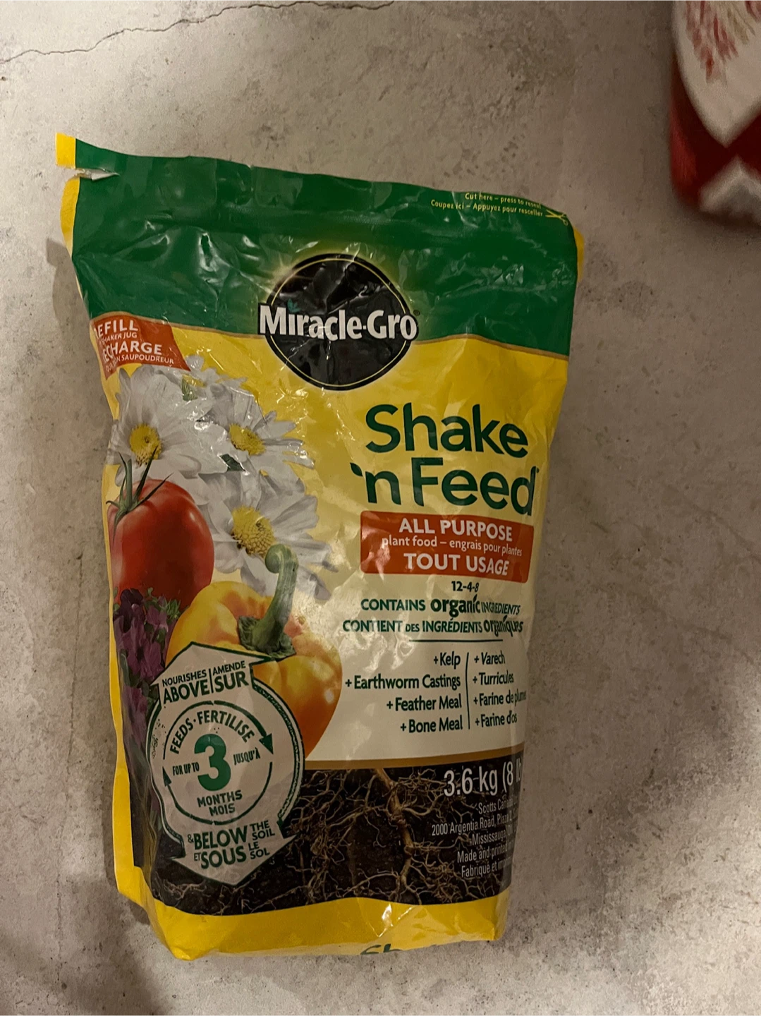 Miracle-Gro Shake 'n Feed All Purpose Plant Food 3.6 kg - photo 2