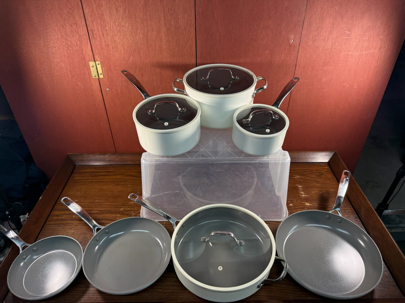 GreenPan Eras Ceramic Non-Stick 11-Piece Cookware Set - photo 2