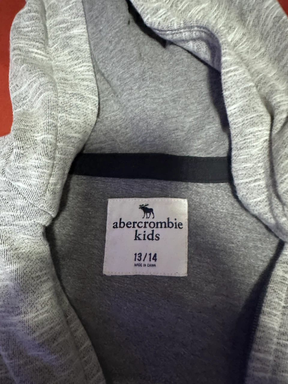 Abercrombie Kids Gray Zip-Up Hoodie - photo 2