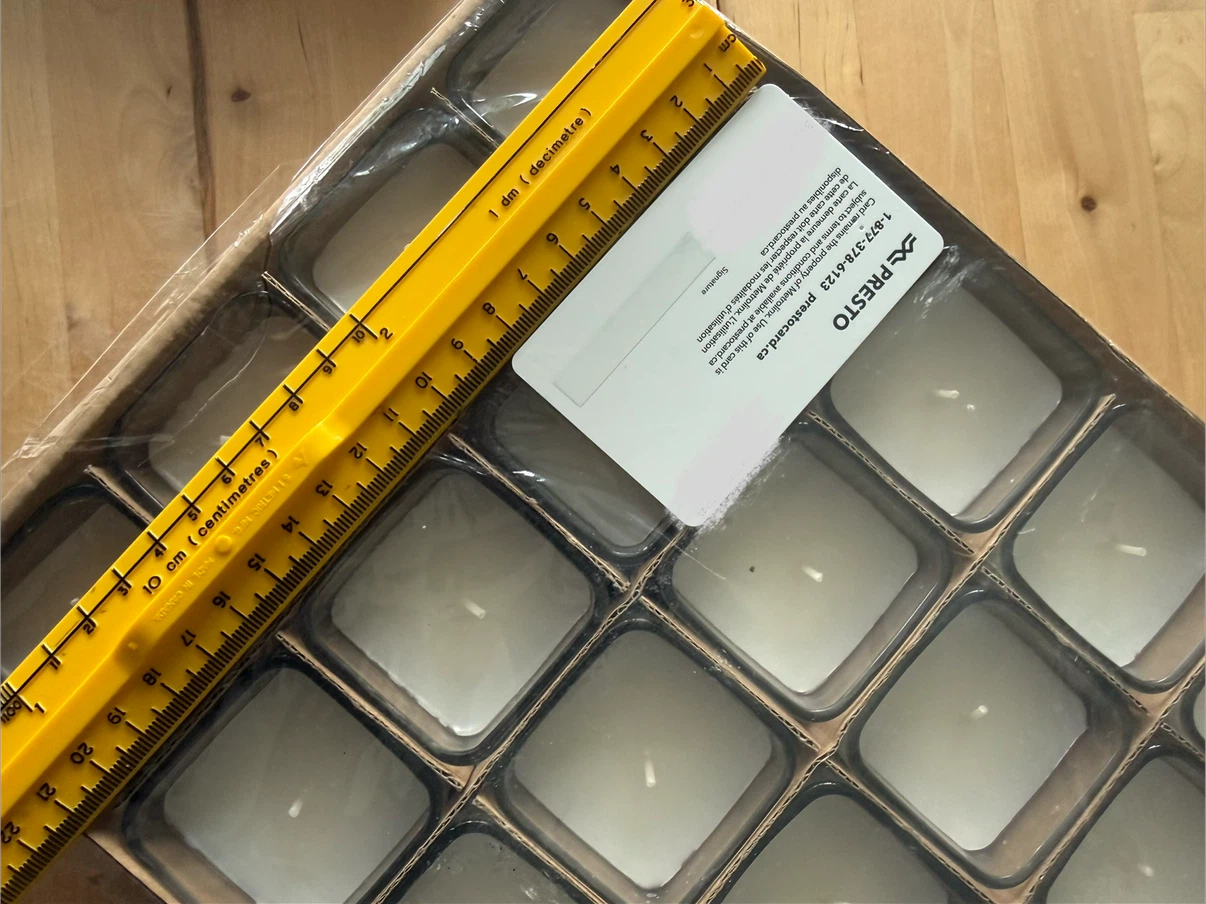 25 White Votive Candles - photo 4