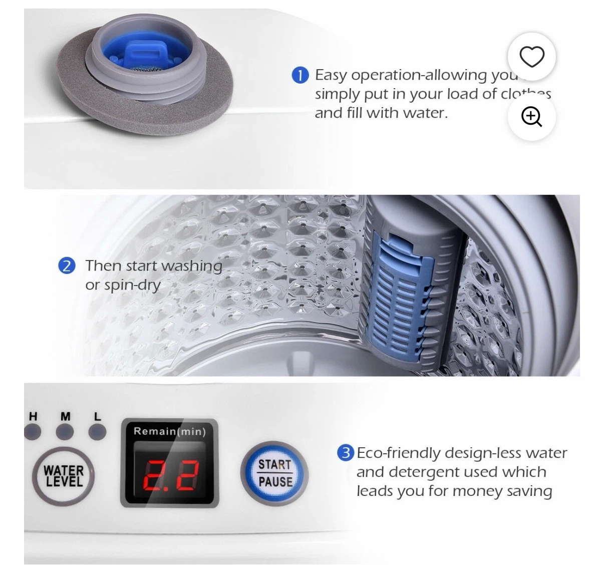 Portable Washing Machine - photo 3