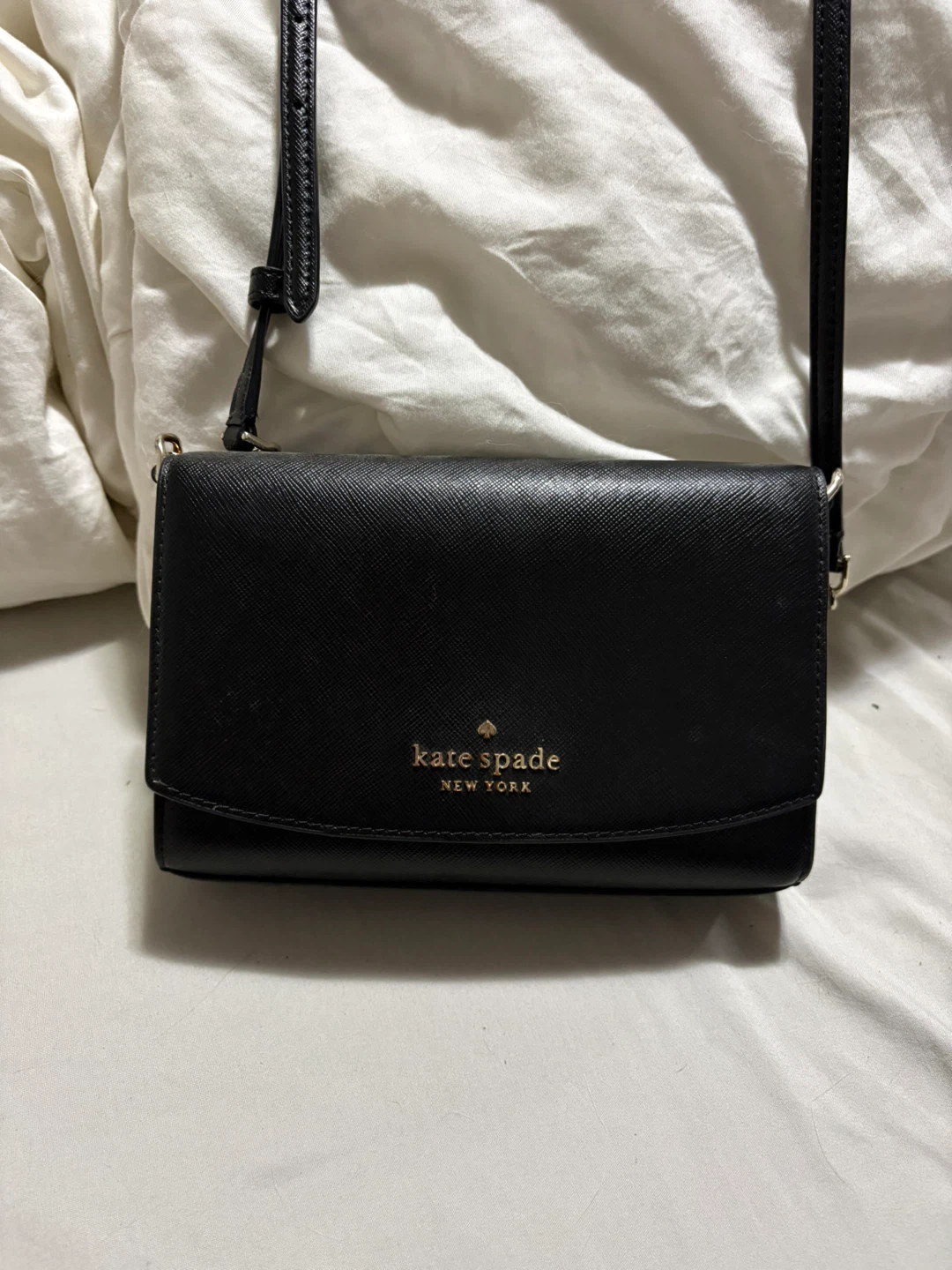 Kate Spade Black Crossbody Wallet