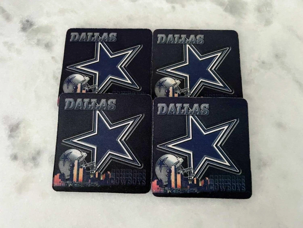 Dallas Cowboys Coasters Set of 4