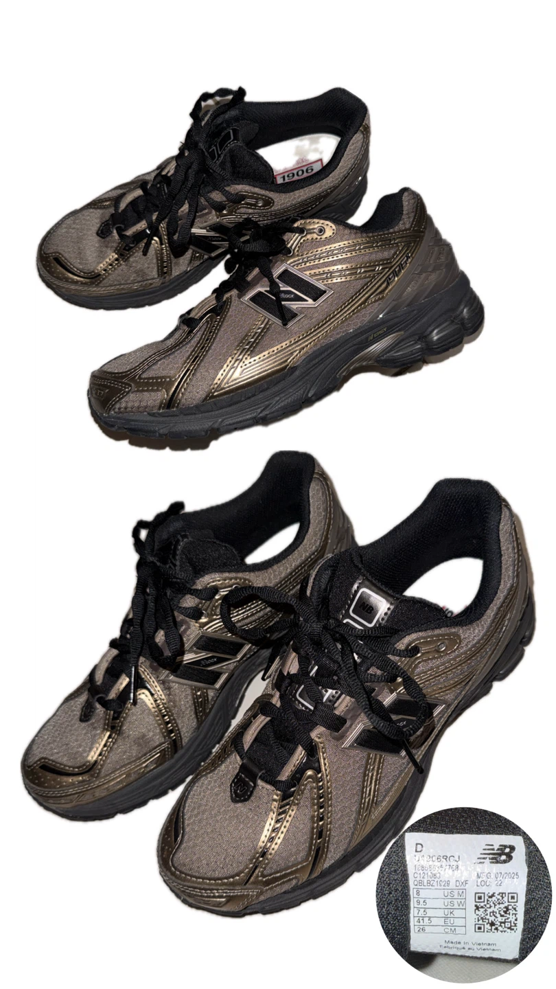 New Balance 1906R Running Shoes - Bronze/Black - US 8 - photo 4