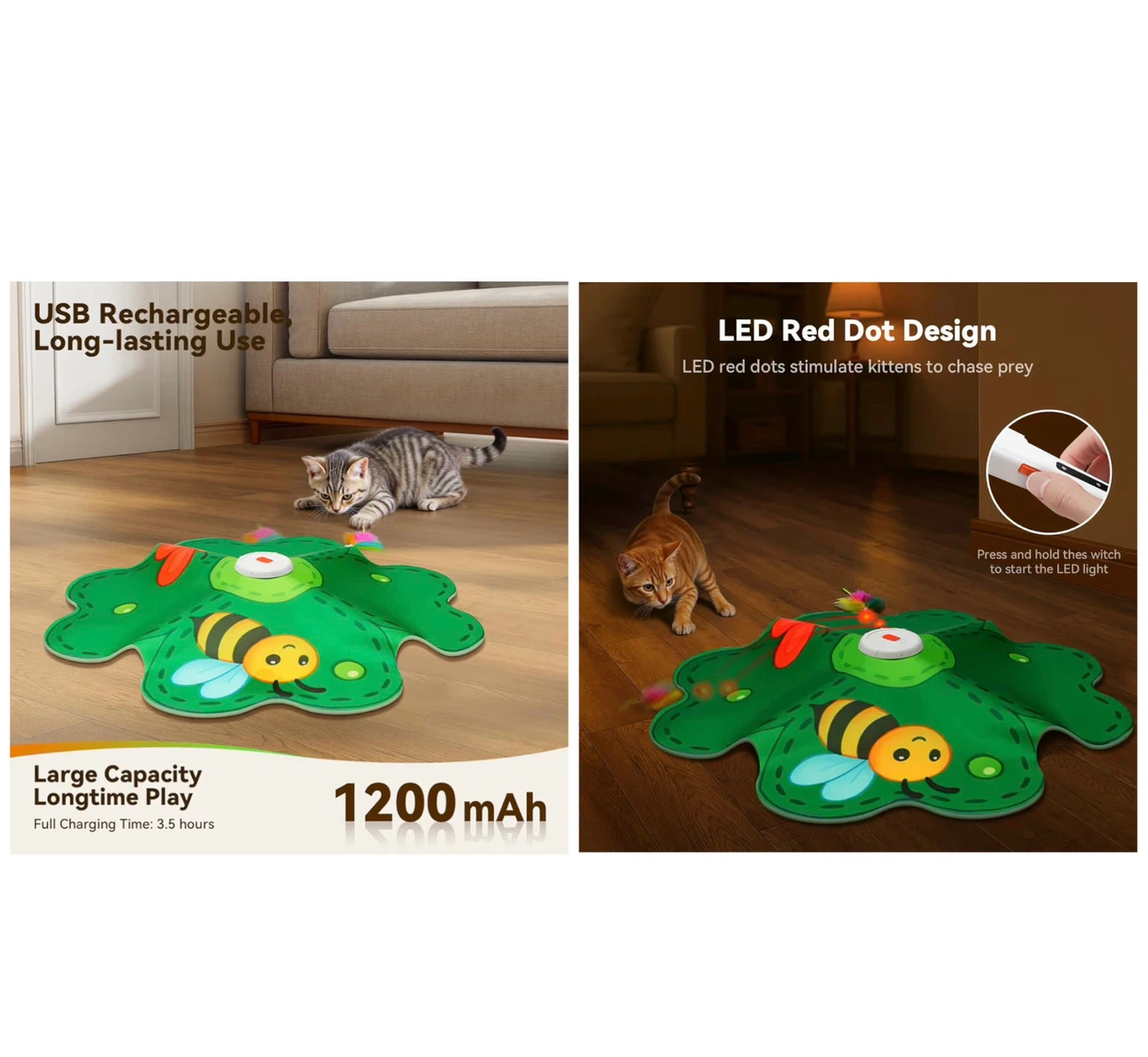 Brand new Rechargeable Cat Toys - photo 5