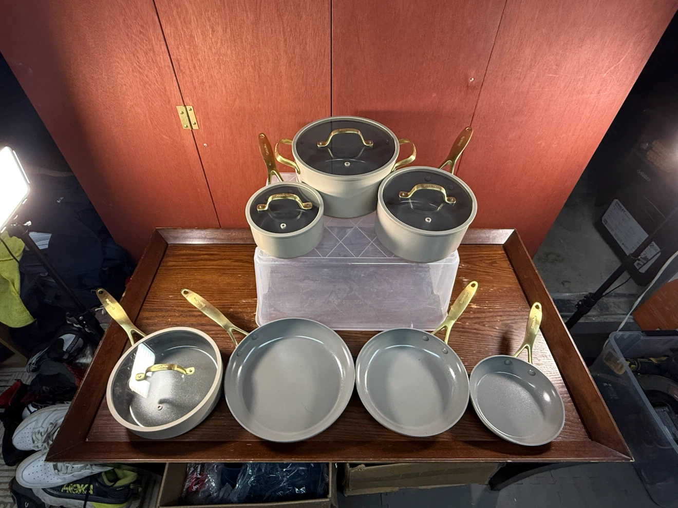 GreenPan Eras Ceramic Non-Stick 11-Piece Cookware Set - photo 2