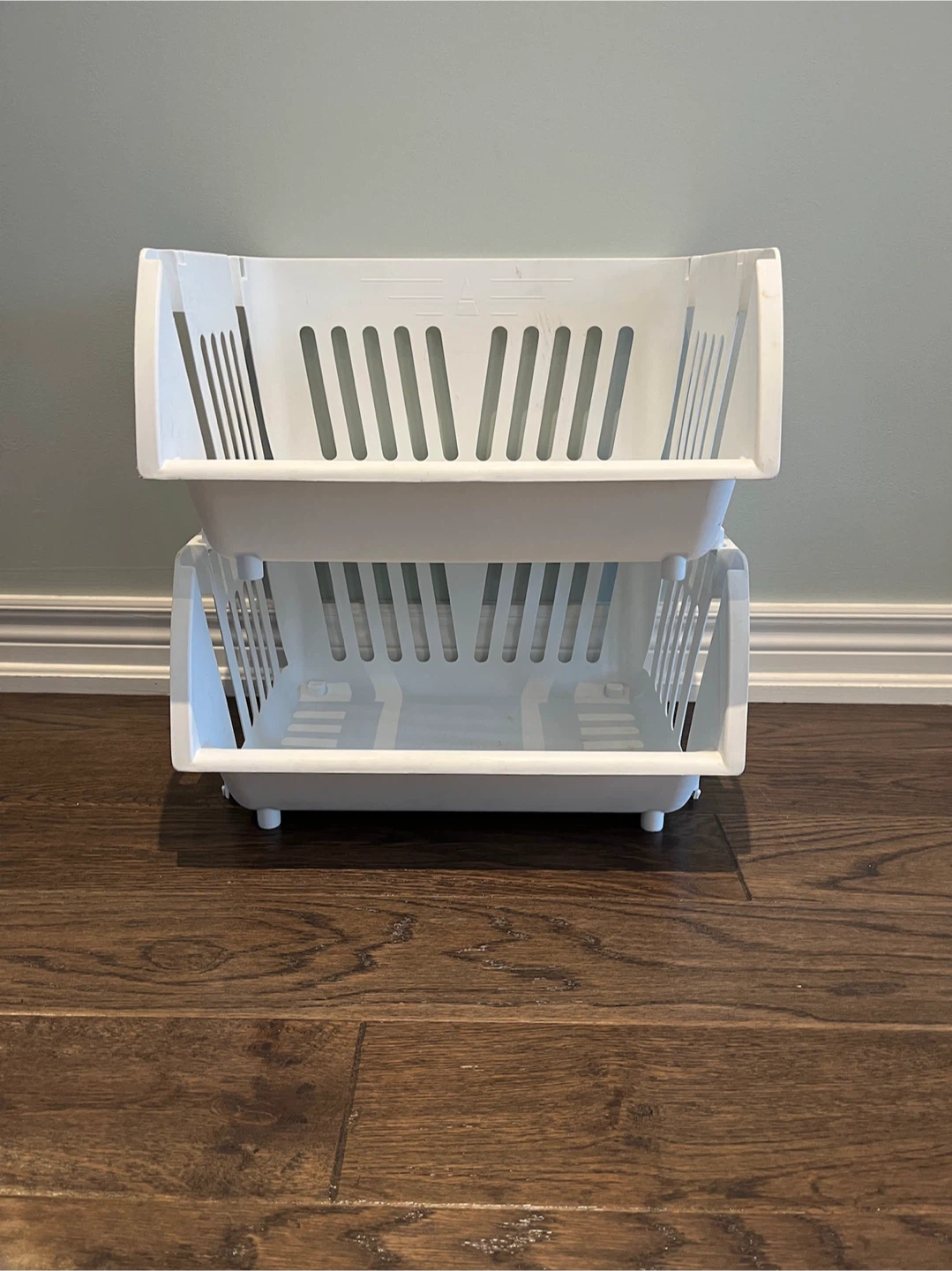 Stackable Storage Baskets - Set of 2