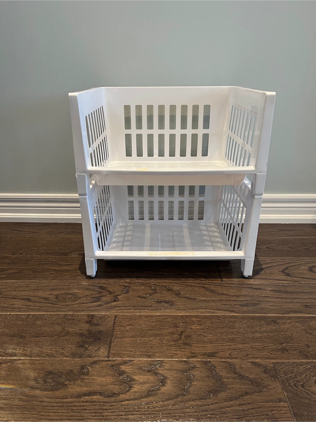 Stackable Storage Baskets - Set of 2 - photo 4