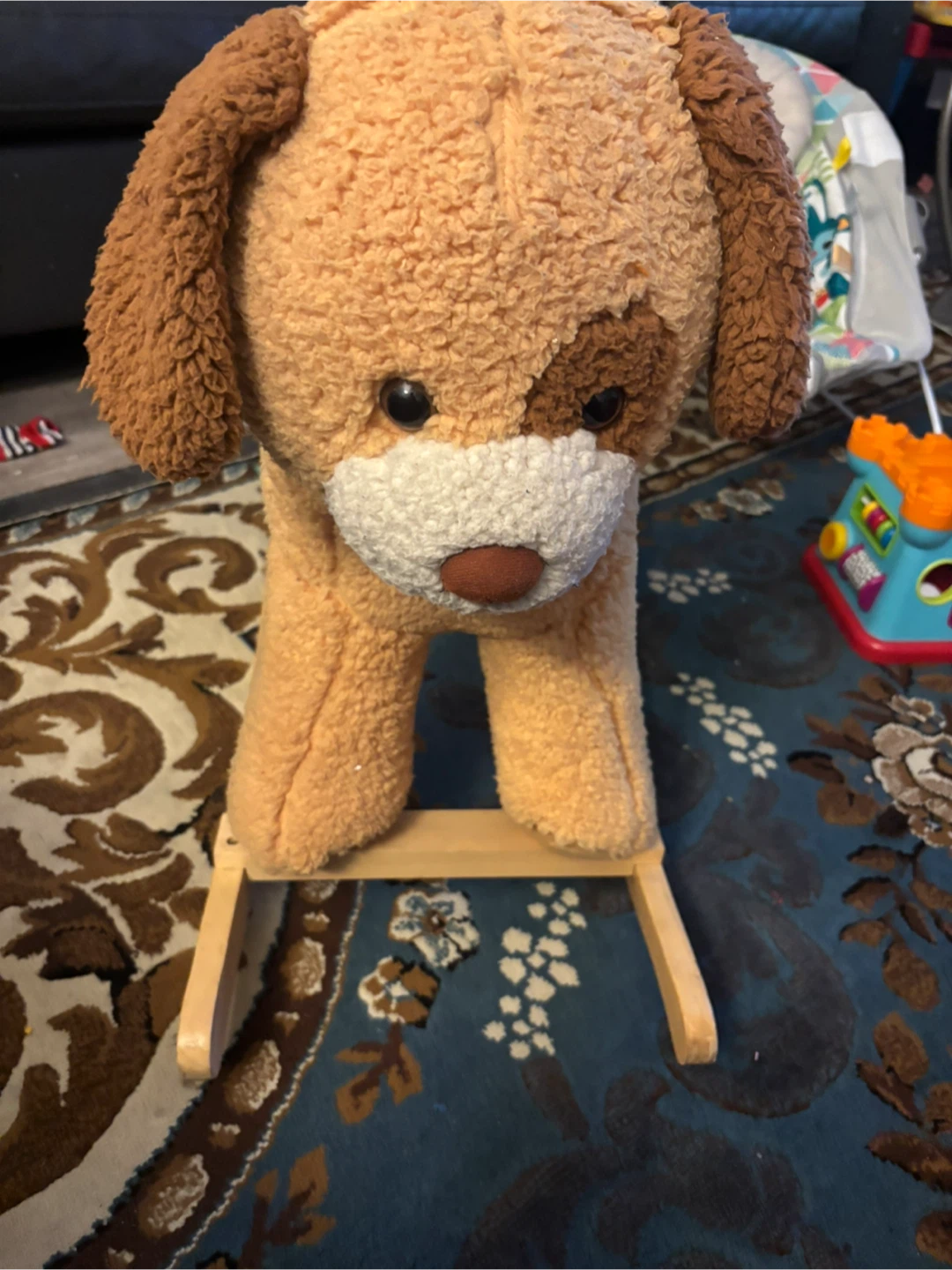 Plush Dog Rocking Horse - photo 2