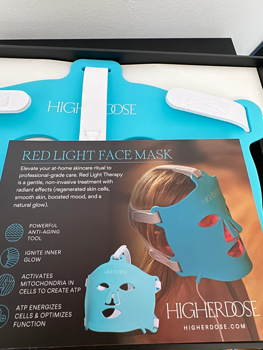 HigherDOSE Red Light Face Mask - photo 3