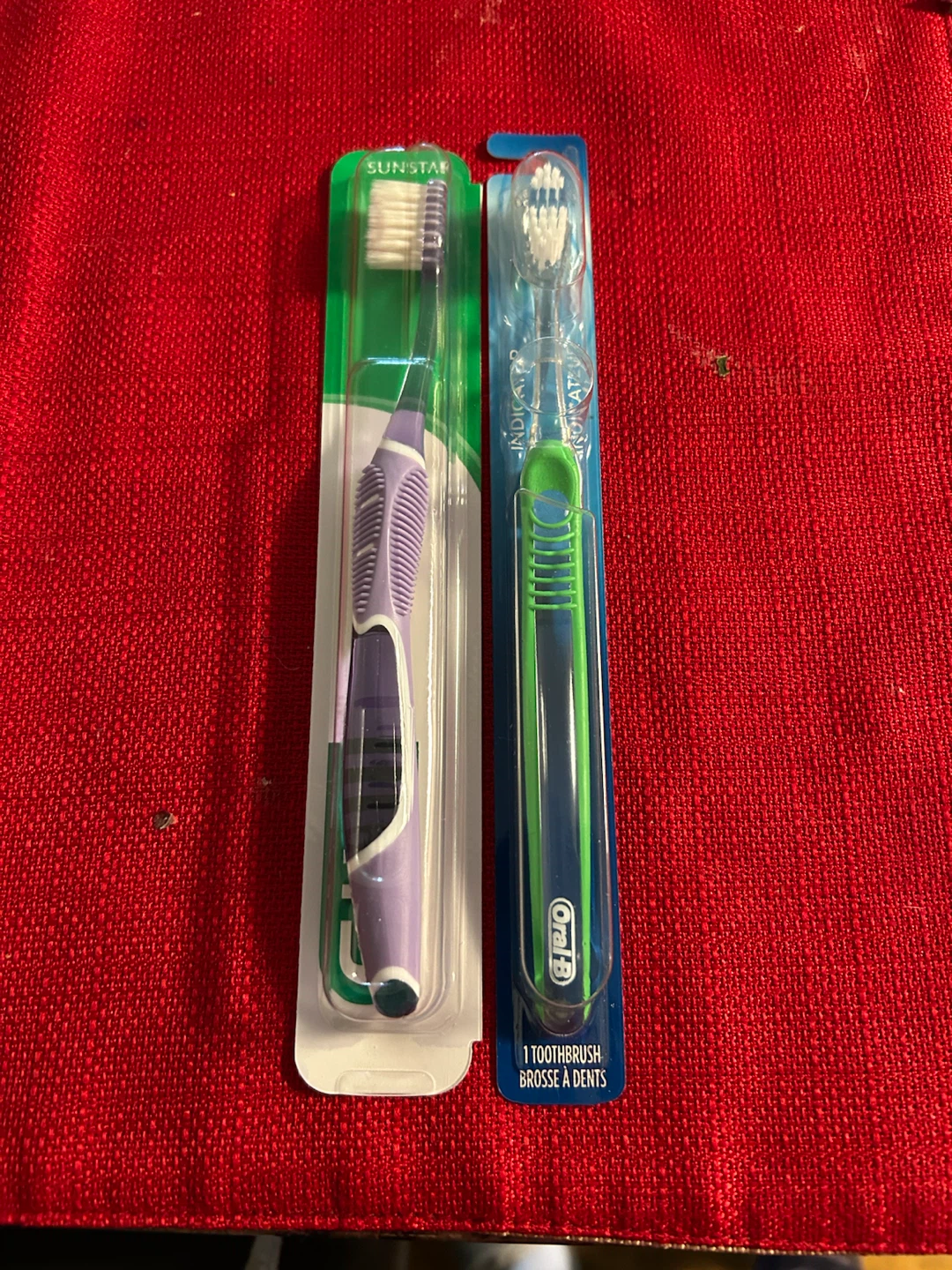 Sunstar and Oral-B Toothbrushes