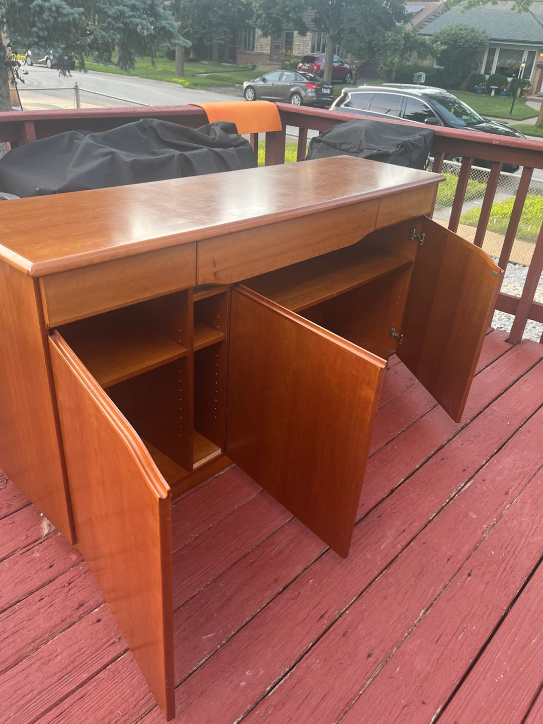 Wooden Sideboard Buffet Cabinet - photo 2