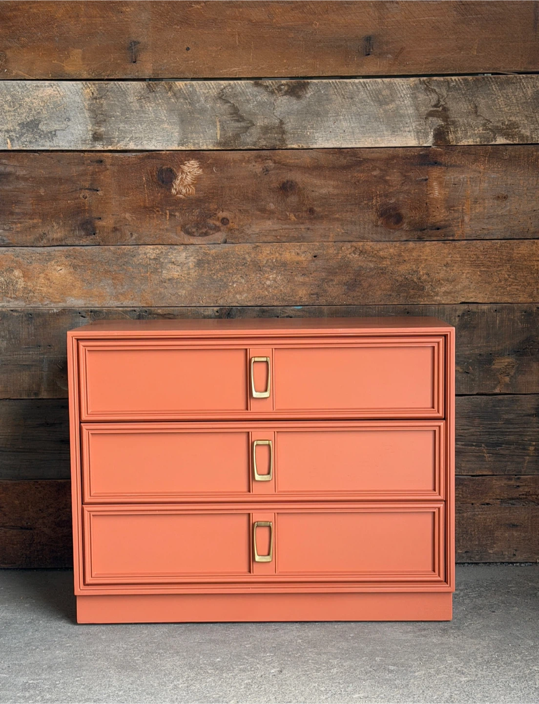 Vintage Marshall Field & Company Terracotta Chest