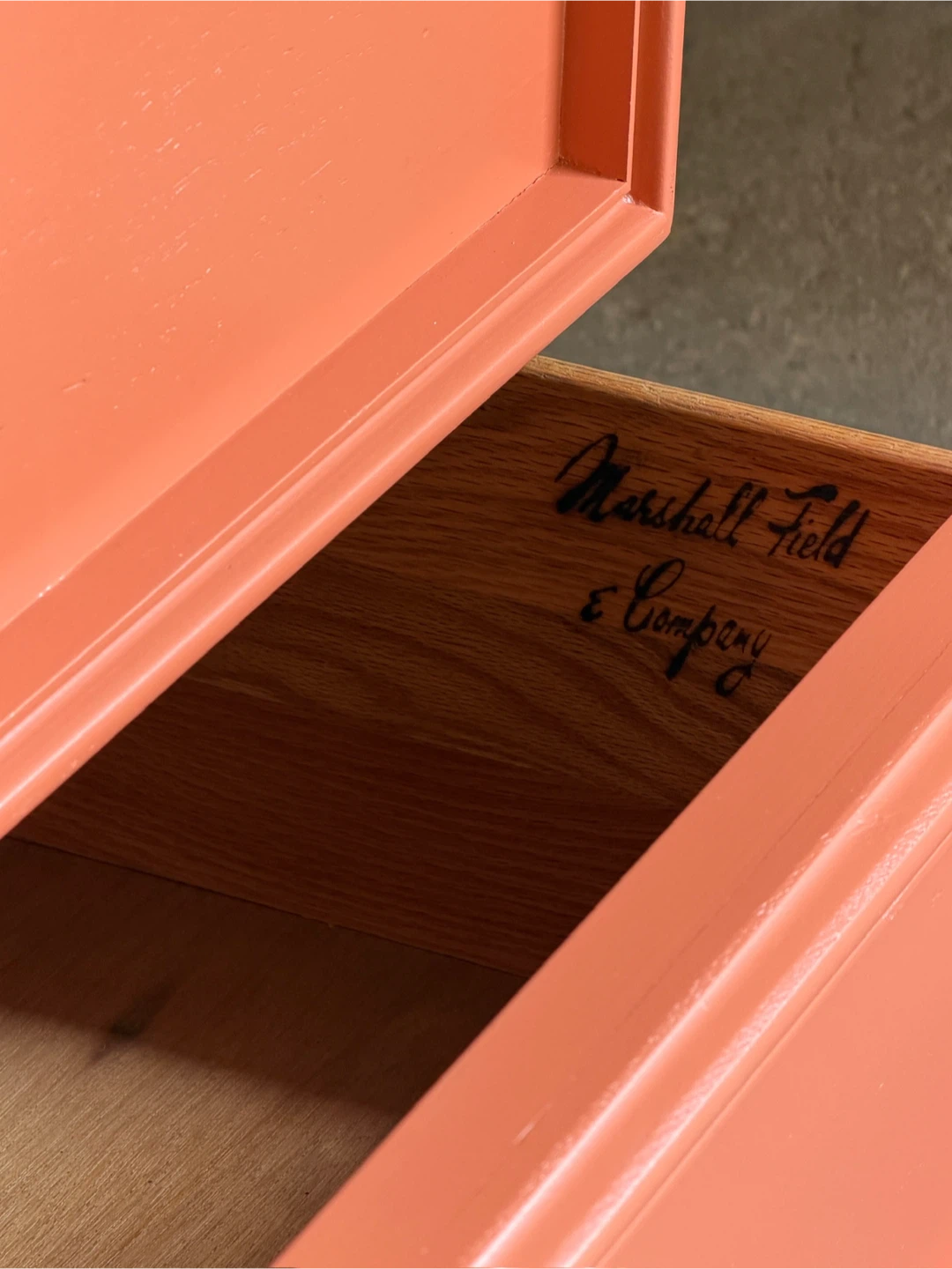 Vintage Marshall Field & Company Terracotta Chest - photo 5