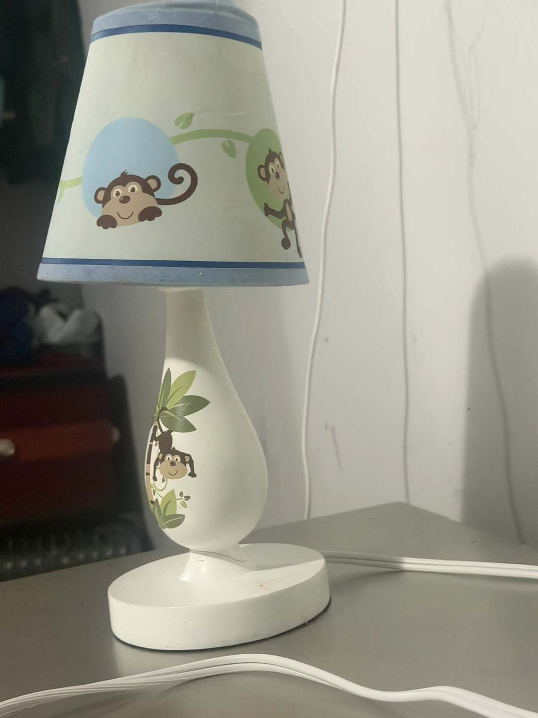 Kids Monkey Theme Table Lamp - photo 3