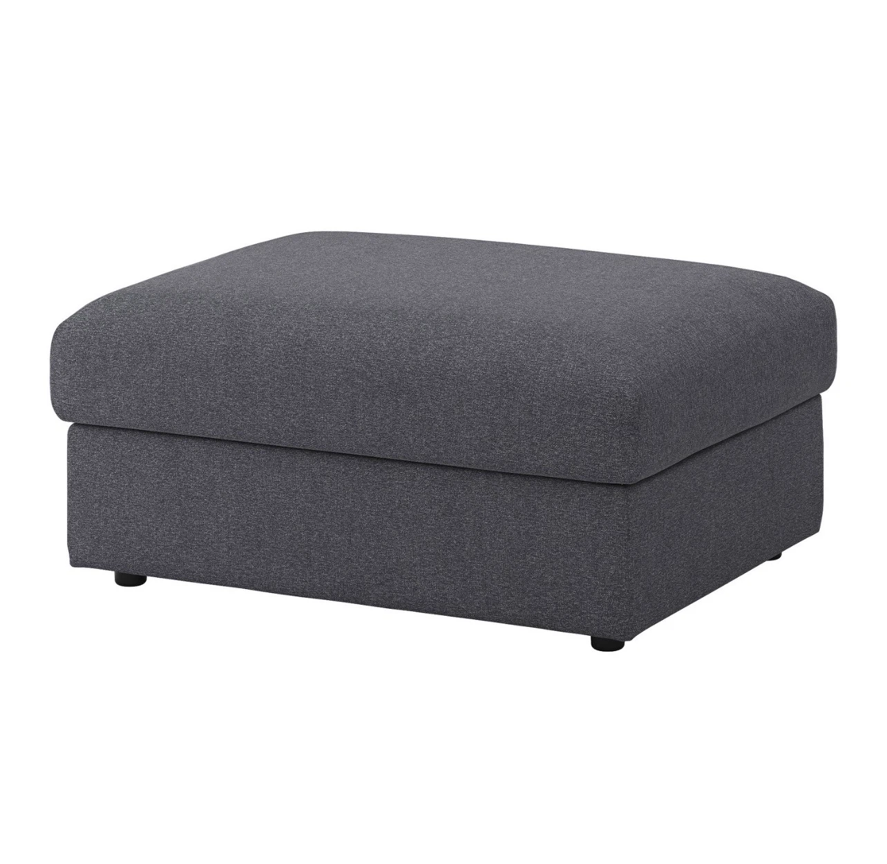 IKEA Finnala. Footstool with storage, Gunnared medium gray - photo 2