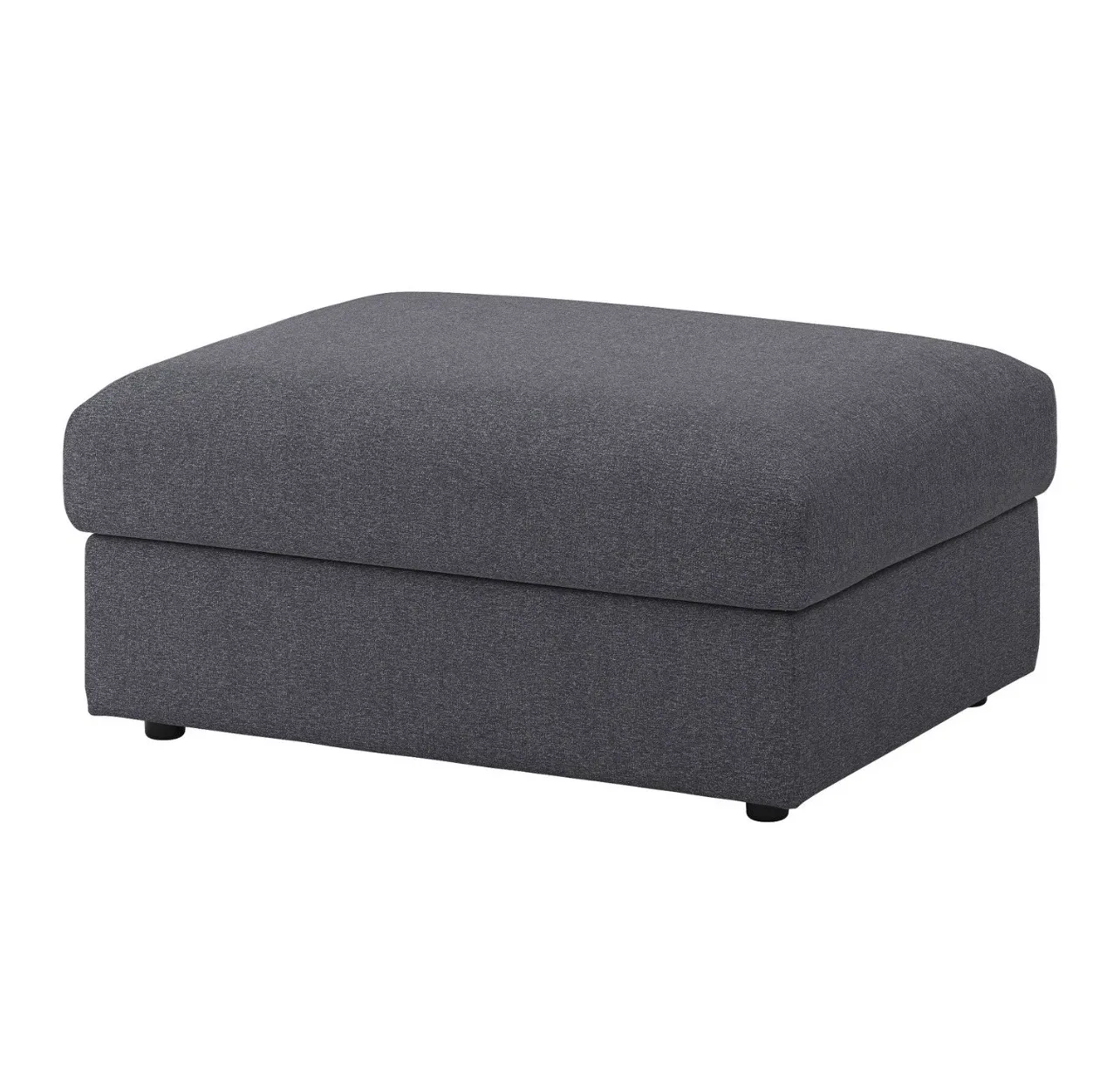 IKEA Finnala. Footstool with storage, Gunnared medium gray - photo 2
