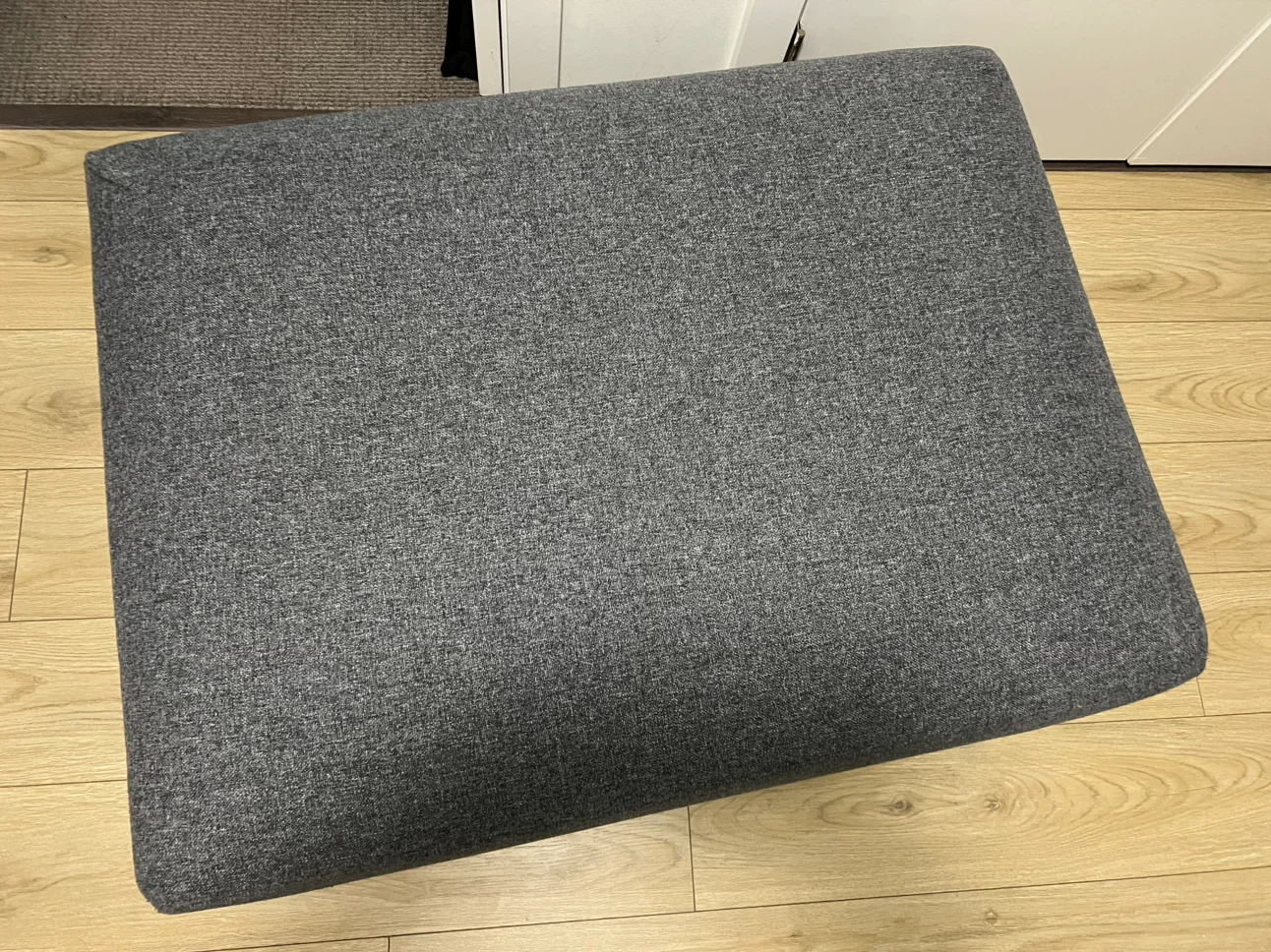 IKEA Finnala. Footstool with storage, Gunnared medium gray - photo 4